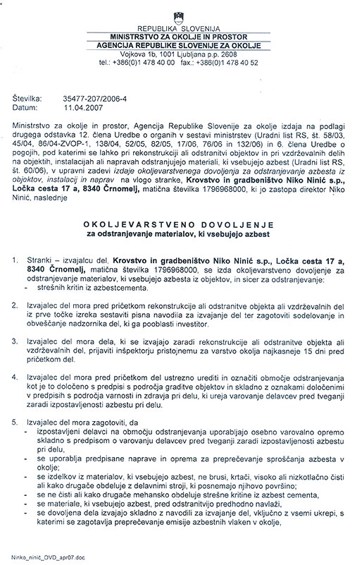 okoljevarstveno-dovoljenje